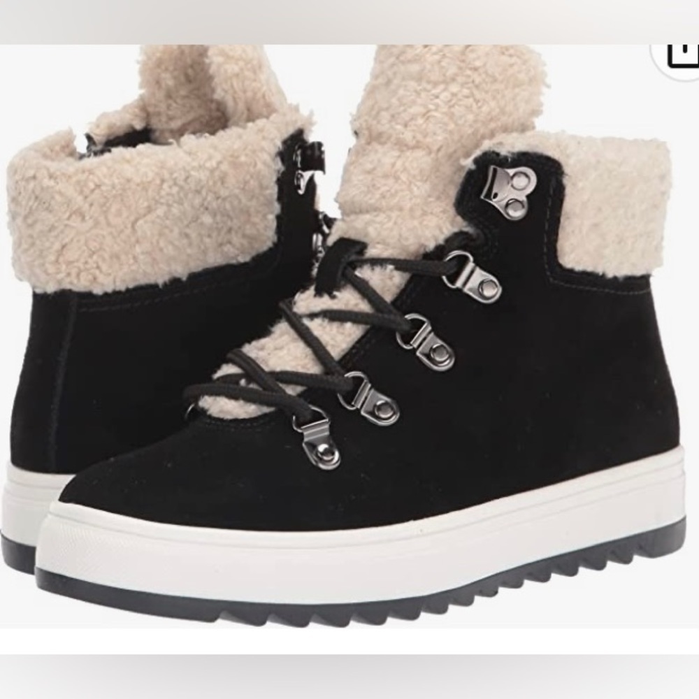 Blonde Shylo Suede Sneakers Size 7.5